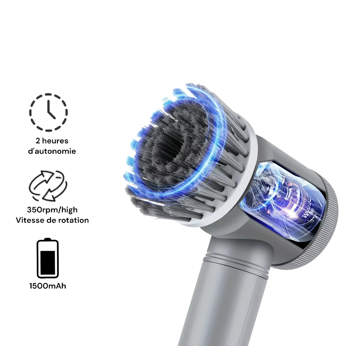 Brosse de nettoyage électrique